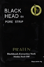 Fragrances, Perfumes, Cosmetics Anti-Acne Mask - Pilaten Hydra Suction Black Mask (sample)