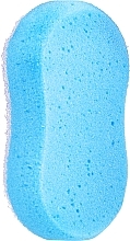 Fragrances, Perfumes, Cosmetics Shower Sponge, 6019, white-blue - Donegal