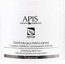 Fragrances, Perfumes, Cosmetics Face Mask "Sea Algae' - APIS Professional Detox Mask