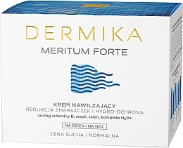 Fragrances, Perfumes, Cosmetics Moisturizing Face Cream - Dermika Meritum Forte Face Cream