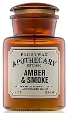 Fragrances, Perfumes, Cosmetics Paddywax Apothecary Amber & Smoke - Scented Candle