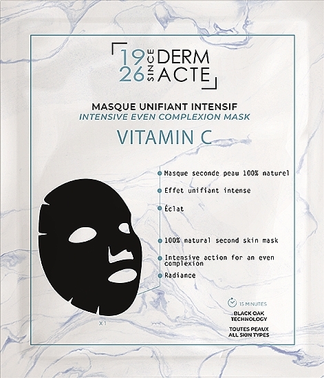 GIFT! Vitamin C Intensive Mask 'Even Complexion' - Academie Derm Acte Intensive Even Complexion Mask — photo N1