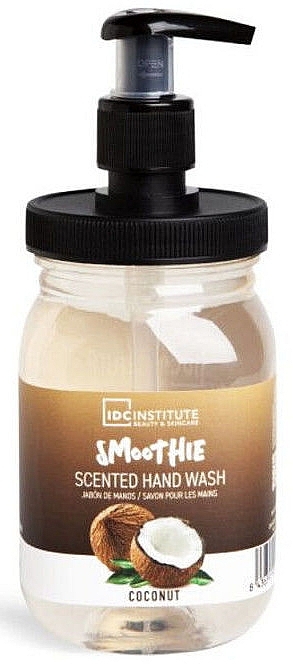 Liquid Hand Soap "Coconut" - IDC Institute Smoothie Scented Hand Wash Coconut — photo N1