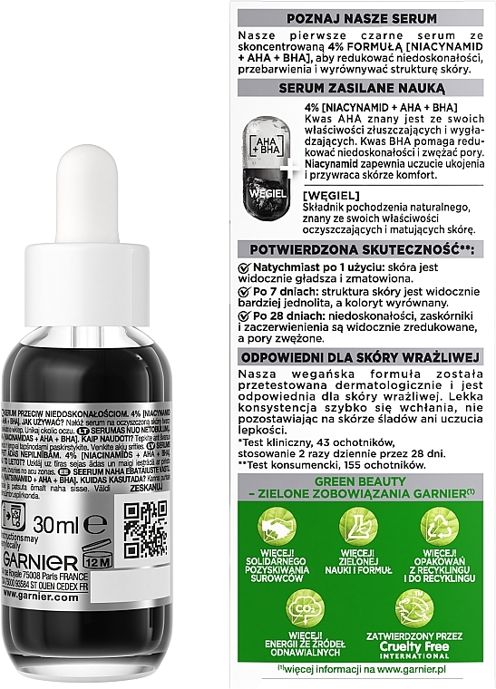 Anti-Blemish Serum with 4% Niacinamide + AHA + BHA - Garnier Pure Active — photo N4