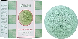 Aloe Konjac Sponge - Kalliston Konjac Sponge Aloe Vera — photo N1