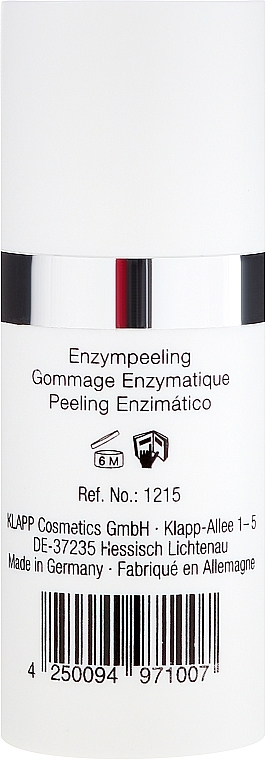Face Enzyme MPeeling Mask - Klapp Clean & Active Enzyme Peeling — photo N2