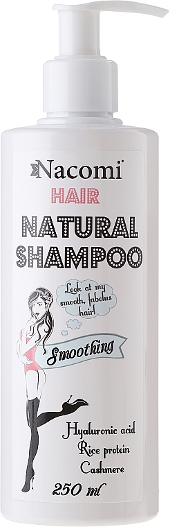 Moisturizing & Smoothing Shampoo - Nacomi Hair Natural Smoothing Shampoo — photo N1