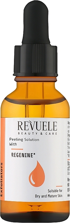 Face Serum - Revuele Peeling Solution Regenine — photo N1