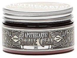 Fragrances, Perfumes, Cosmetics Shaving Cream - Apothecary 87 Shave Cream