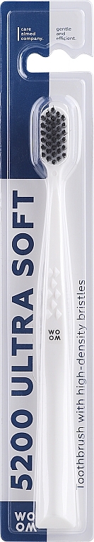 Soft Toothbrush, white - Woom 5200 Ultra Soft Toothbrush — photo N1