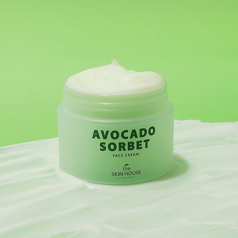 Face Cream for Dry Skin - The Skin House Avocado Sorbet Face Cream — photo N2