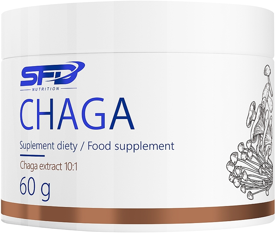 Chaga Dietary Supplement - SFD Nutrition Suplement Diety — photo N1