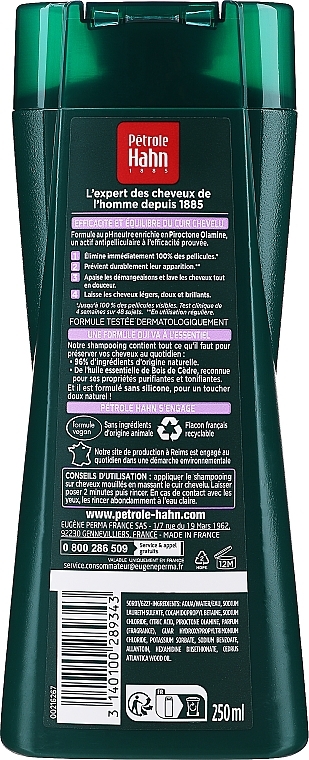 Strengthening Anti-Dandruff Shampoo - Eugene Perma Petrole Anti Demangeaisons — photo N2