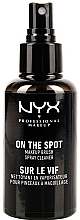 Fragrances, Perfumes, Cosmetics Brush Cleanser Spray - NYX Professional Makeup On The Spot Makeup Brush Spray Cleaner