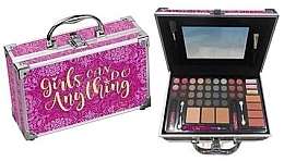 Fragrances, Perfumes, Cosmetics Makeup Set in a Case - Lorenay Girls Can Do Anything