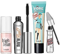 Fragrances, Perfumes, Cosmetics Set - Benefit Honk if you are hot (f/balm/22ml + brow/gel/3g + marsala/8.5g + high/balm/6ml)