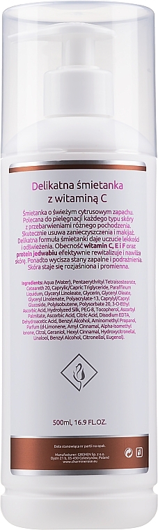 Delicate Vitamin C Cream - Charmine Rose C-VIT Milk Delicate Cream — photo N4