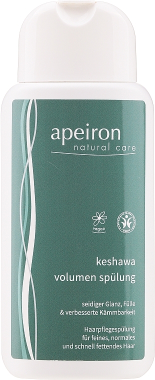 Volume Hair Conditioner - Apeiron Keshawa Volume Conditioner — photo N1