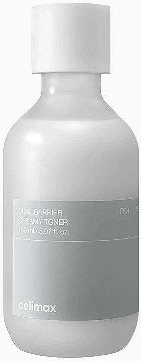 Repairing Cream Toner - Celimax Dual Barrier Creamy Toner — photo N1