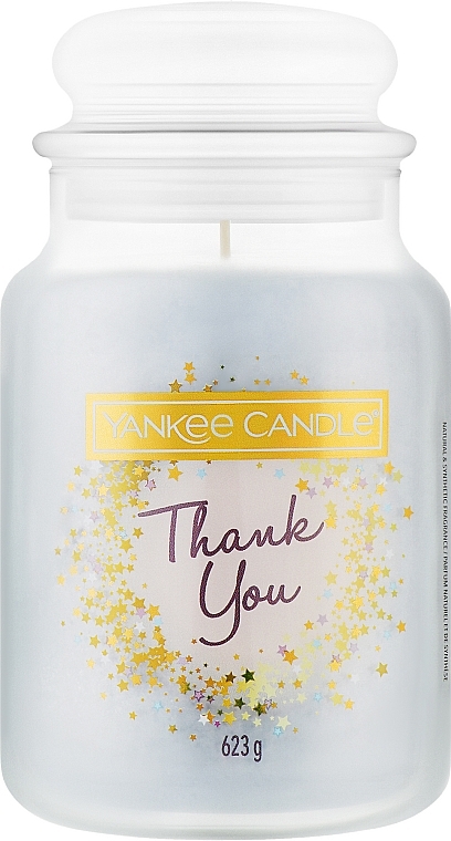 Scented Candle 'Thank You' - Yankee Candle Thank You Scented Candle — photo N1