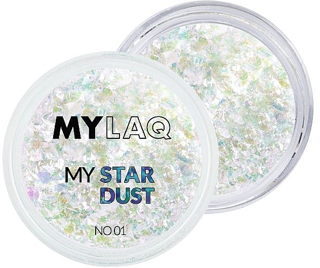Nail Pollen - MylaQ My Star Dust — photo N2