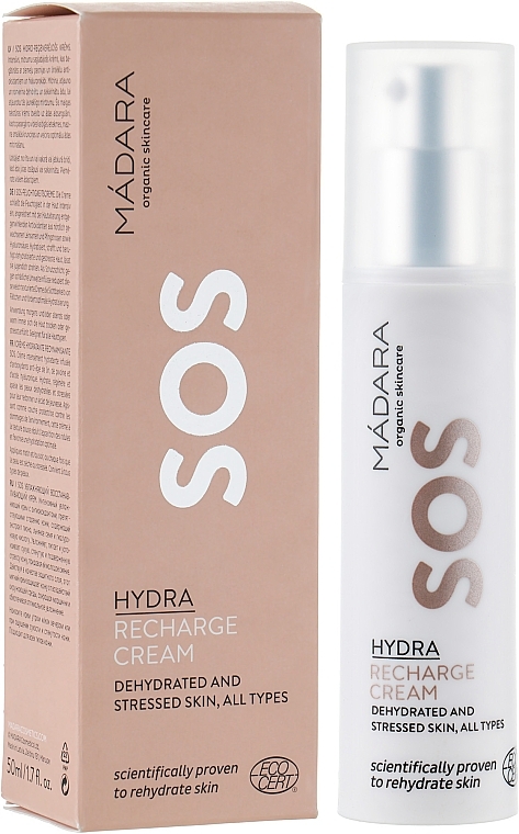 MÁDARA Organic Skincare - SOS Hydra Recharge Cream — photo N1