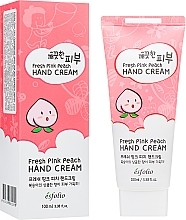 Fragrances, Perfumes, Cosmetics Refreshing Peach Hand Cream - Esfolio Pure Skin Fresh Pink Peach Hand Cream