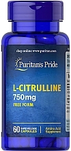 Fragrances, Perfumes, Cosmetics Citrulline Amino Acid - Puritan's Pride L-Citrulline 750mg