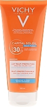 Fragrances, Perfumes, Cosmetics Multifunctional Milk - Vichy Capital Soleil Beach Protect Lait Multi Protection SPF30 