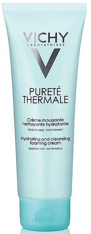 Face Cream - Vichy Purete Thermale Hydrating And Cleansing Foaming Cream — photo N1