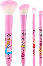 Fragrances, Perfumes, Cosmetics Makeup Brush Set, 4 pcs. - Wet N Wild Alice in Wonderland Mad Tea Party 4-Piece Makeup Brush Set