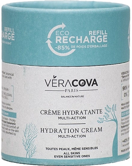 Moisturizing Face Cream - Veracova Hydration Cream Multi-Action (refill) — photo N1