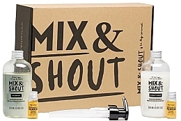 Set for All Hair Types - Mix & Shout Repair Routine (sham/250ml + condit/250ml + ampoul/2x5ml) — photo N1