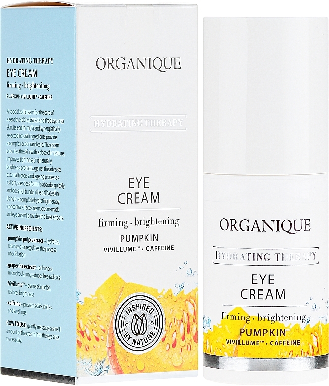Multifunctional Eye Contour Cream - Organique Hydrating Therapy Eye Cream — photo N2