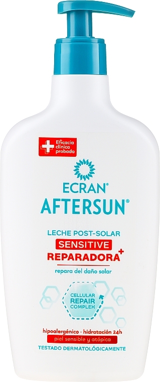 Repairing Lotion for Dry Skin - Ecran Aftersun Restoring Milk For Sensitive Skin — photo N1