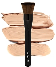 Fragrances, Perfumes, Cosmetics Kabuki Brush - Palladio Kabuki Flat Foundation Brush