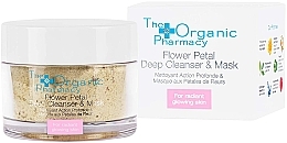 Fragrances, Perfumes, Cosmetics Cleansing Face Mask - The Organic Pharmacy Flower Petal Deep Cleanser & Mask