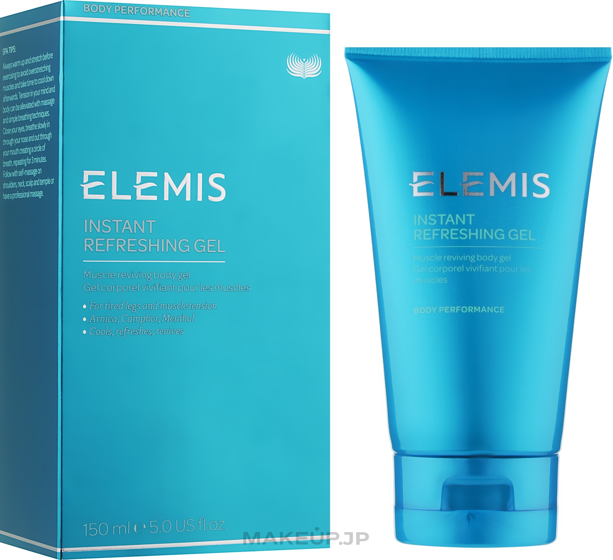 Universal Body Gel "Menthol & Camphor" - Elemis Instant Refreshing Gel — photo 150 ml