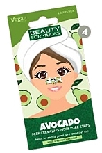 Nose Strips - Beauty Formulas Avocado Deer Cleanser Nose Pore Strips — photo N1