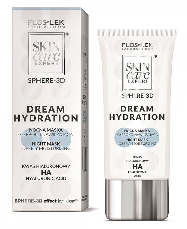 Deep Moisturizing Mask - FlosLek Skin Care Expert Sphere-3D Dream Hydration — photo N1