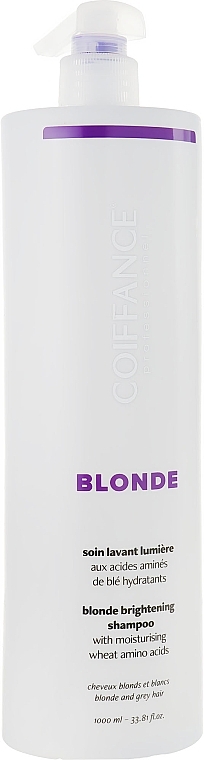 Blonde Hair Shampoo - Coiffance Professionnel Blond Brightening Shampoo — photo N1