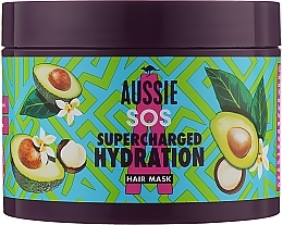 Fragrances, Perfumes, Cosmetics Supercharged Moisture Hair Mask - Aussie SOS Supercharged Moisture Hair Mask