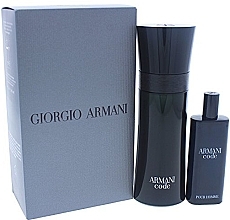 Fragrances, Perfumes, Cosmetics Giorgio Armani Armani Code - Set (edt/75ml + edt/15ml)