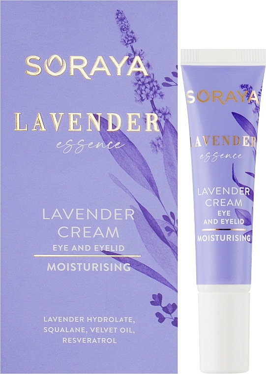 Moisturizing Eye Cream - Soraya Lavender Essence — photo N2