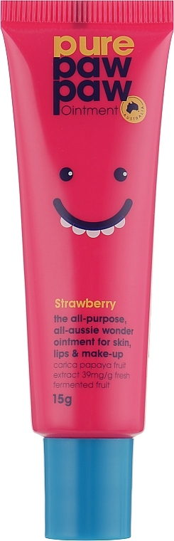 Strawberry Lip Balm - Pure Paw Paw Ointment Strawberry — photo N2