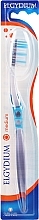 Toothbrush "Inter-Active", medium, dark blue - Elgydium Inter-Active Medium Toothbrush — photo N1