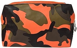 Fragrances, Perfumes, Cosmetics Patterned Cosmetic Bag, orange - Nascita Professional 075