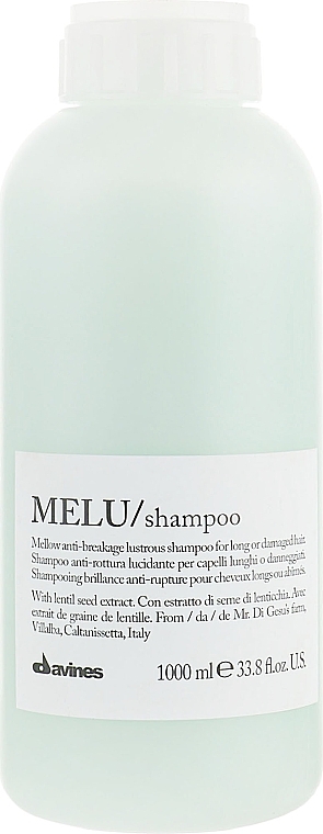 Brittle Hair Shampoo - Davines Melu Shampoo Anti-Rottura Lucidante — photo N3