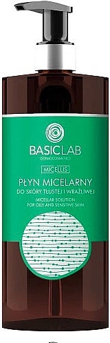 Micellar Water for Oily and Sensitive Skin - BasicLab Dermocosmetics Micellis — photo N2