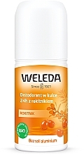 Roll-On Deodorant "Sea Buckthorn" - Weleda 24h Sanddorn Deodorant Roll-On — photo N1